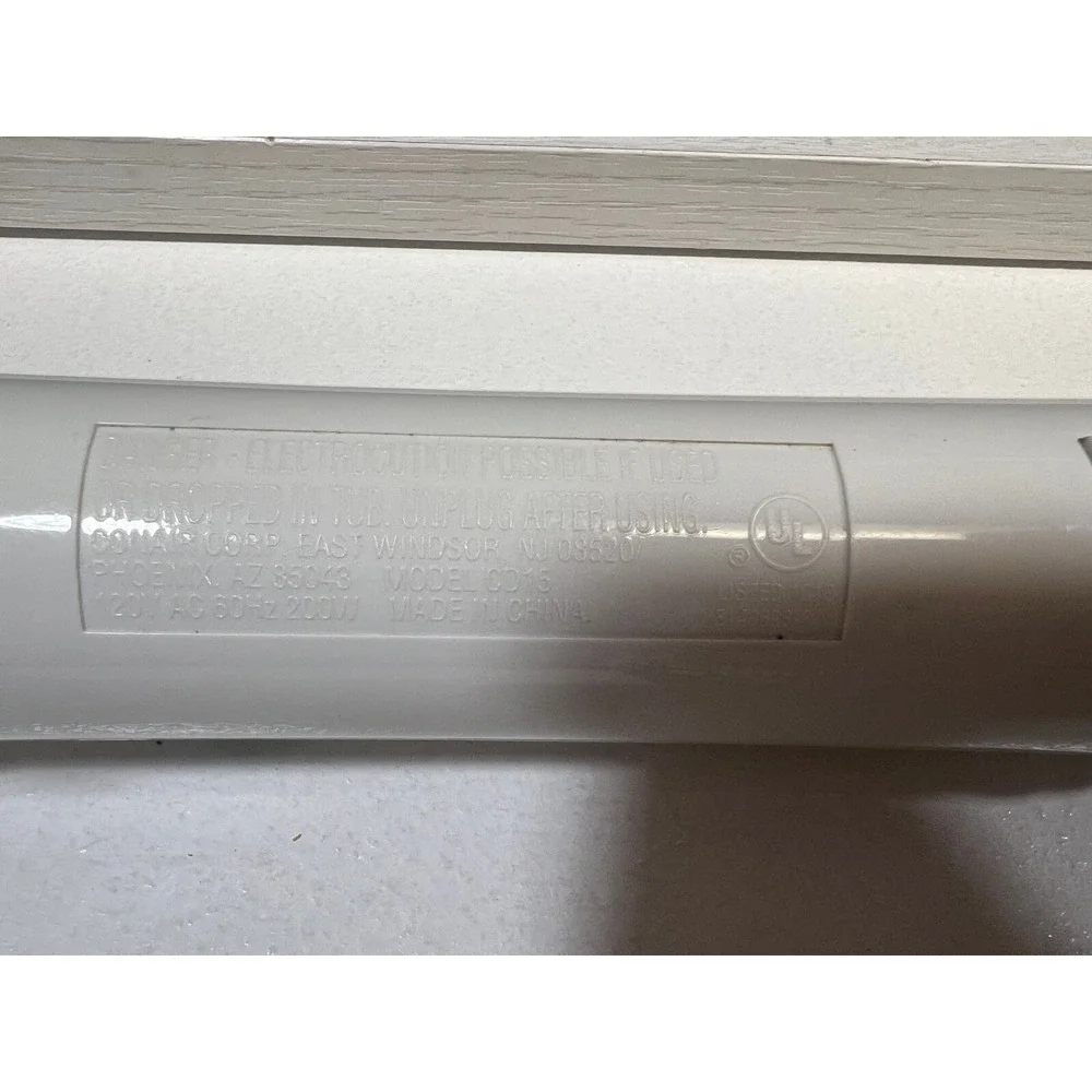 Conair Curling Iron 3/4 Inch Ceramic Barrel Dual‎ Voltage Travel Size - TESTED